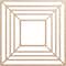 Ekena Millwork Raven Wood Fretwork Pierced Ceiling Medallion, Alder, 16"OD x 5 7/8"ID x 3/8"T CMWP16X16X0375RAAL - alternate 1
